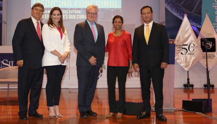 Luciana de la Fuente inauguró el Primer Simposio Internacional de Medicina Funcional